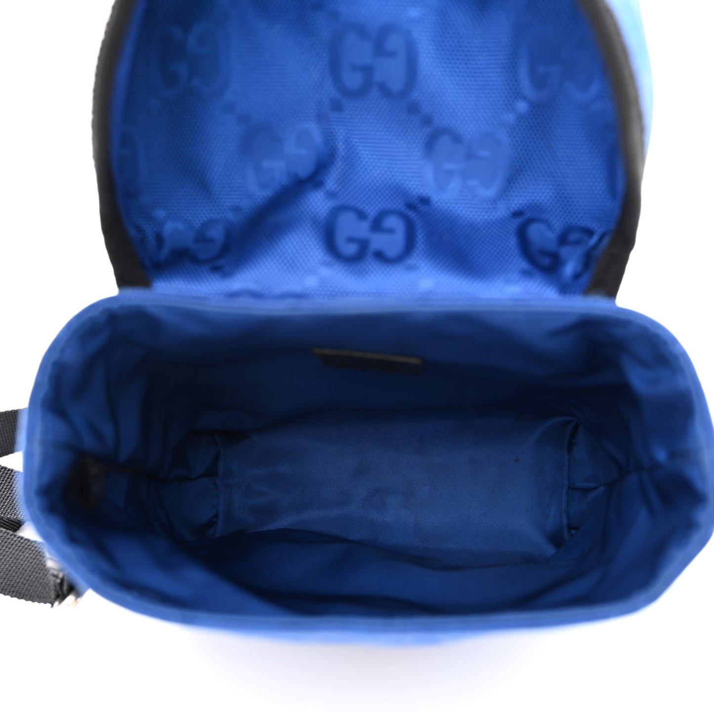 Econyl Nylon Monogram Off The Grid Messenger Bag Orient Blue Black