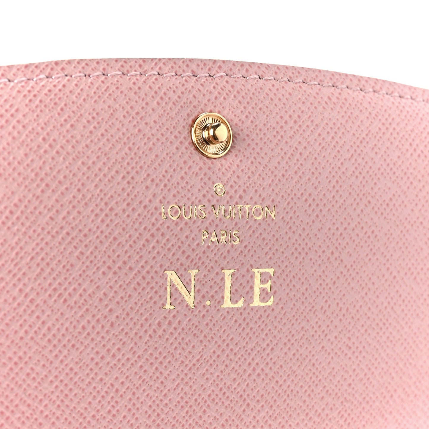 Damier Azur Emilie Wallet Rose Ballerine