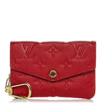 Louis Vuitton Empreinte Key Pouch Cherry 1 of 7