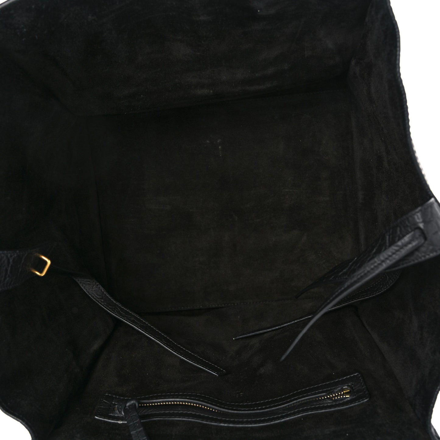 Crocodile Embossed Calfskin Medium Phantom Luggage Black