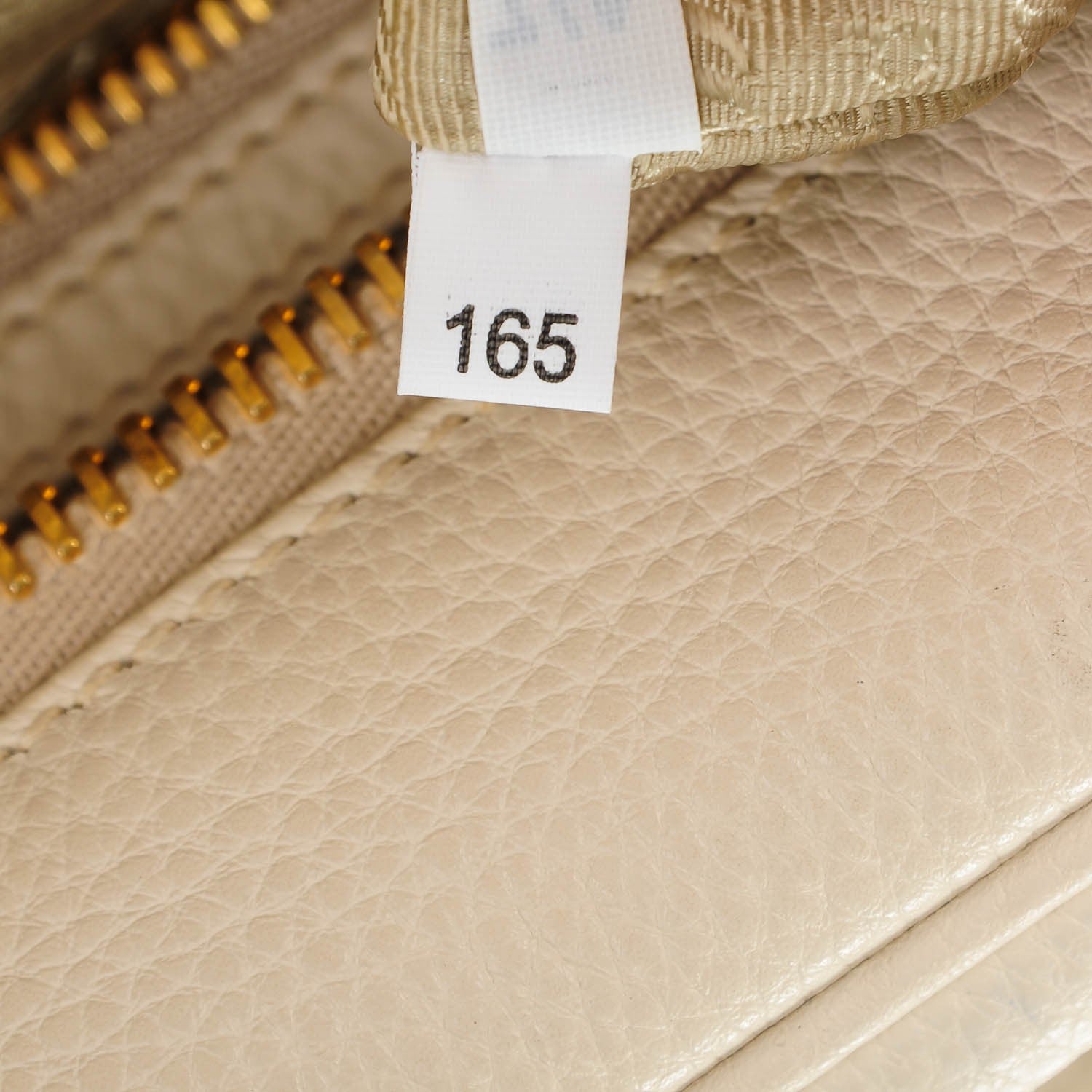 Prada Vitello Daino Bowler Tote Talco 10 of 10