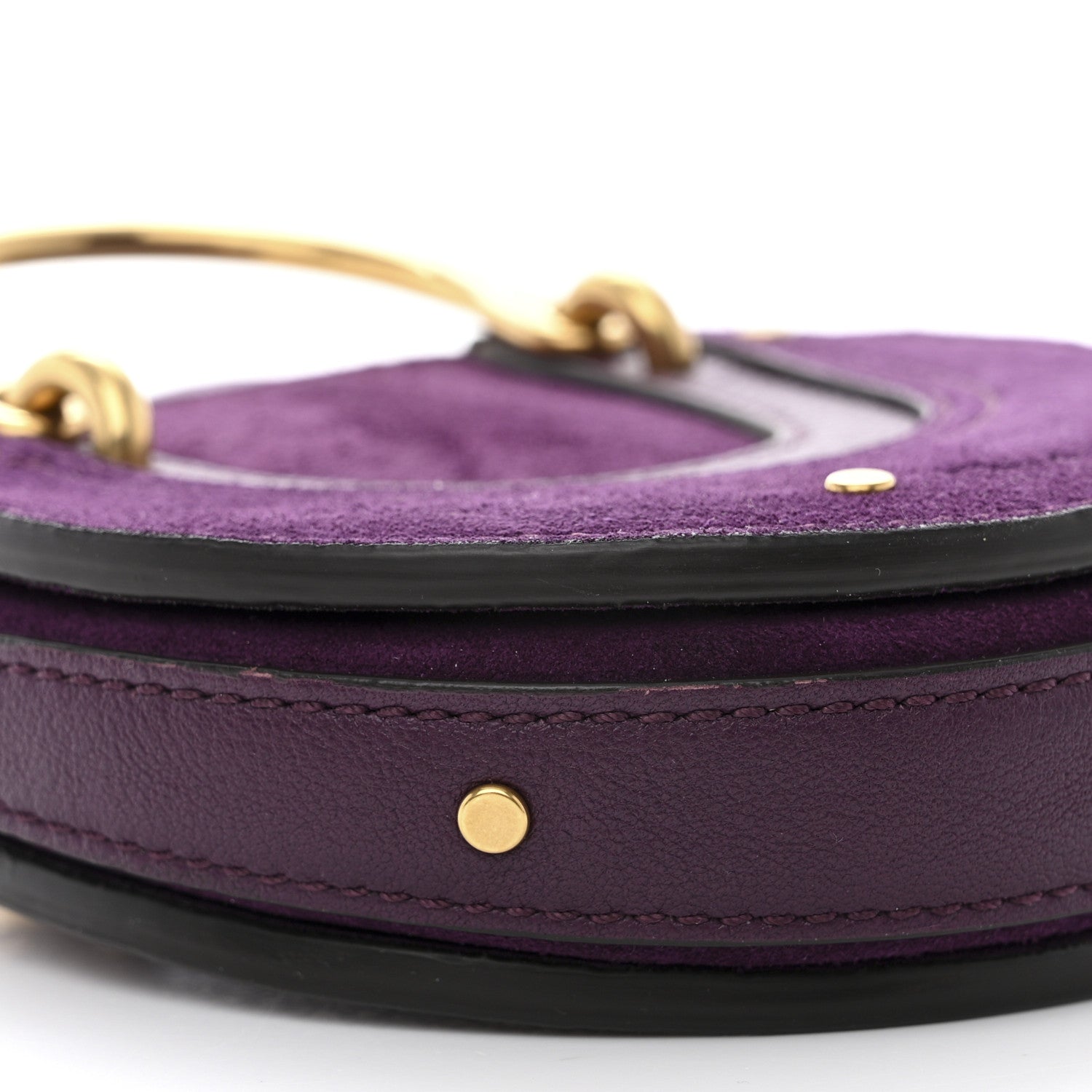 Chloe Goatskin Suede Mini Pixie Bag Nightfall Purple 10 of 11