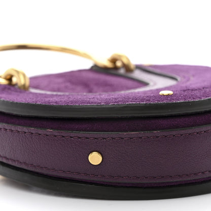 Chloe Goatskin Suede Mini Pixie Bag Nightfall Purple 10 of 11