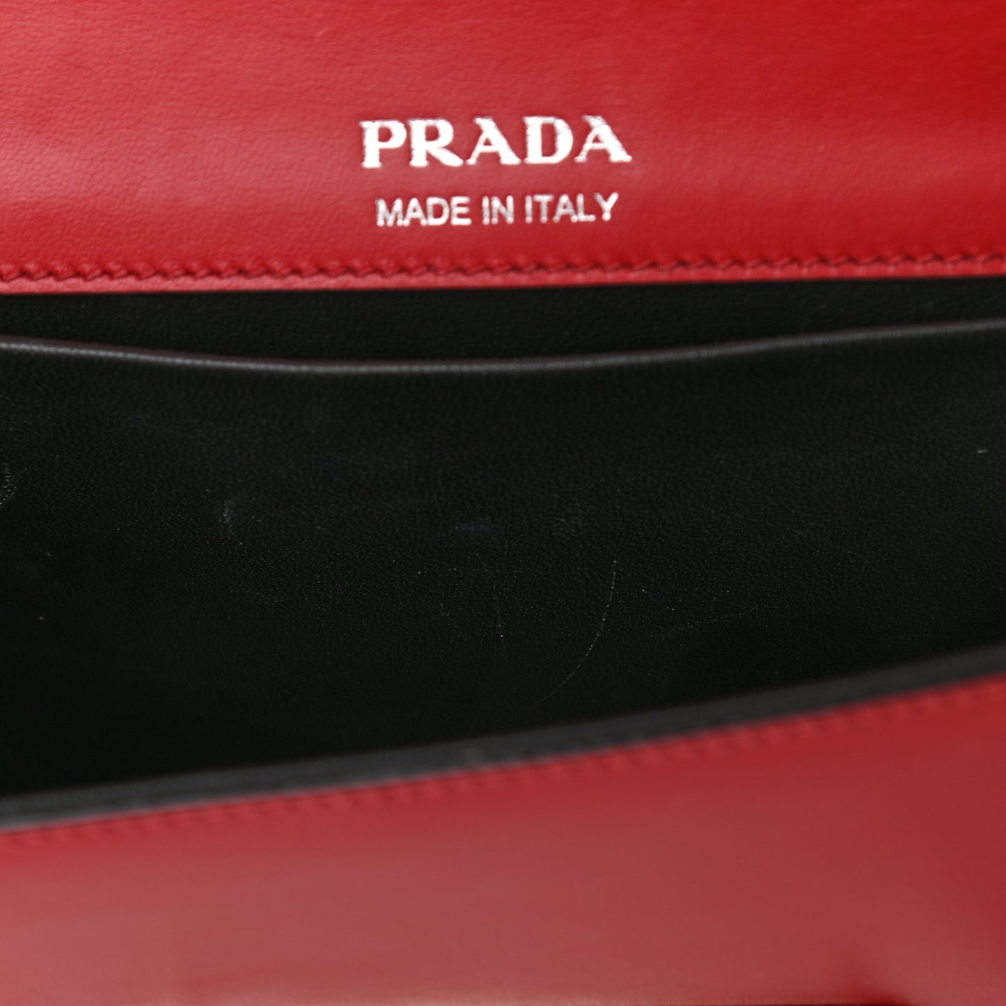City Calfskin Sidonie Shoulder Bag Rosso Black