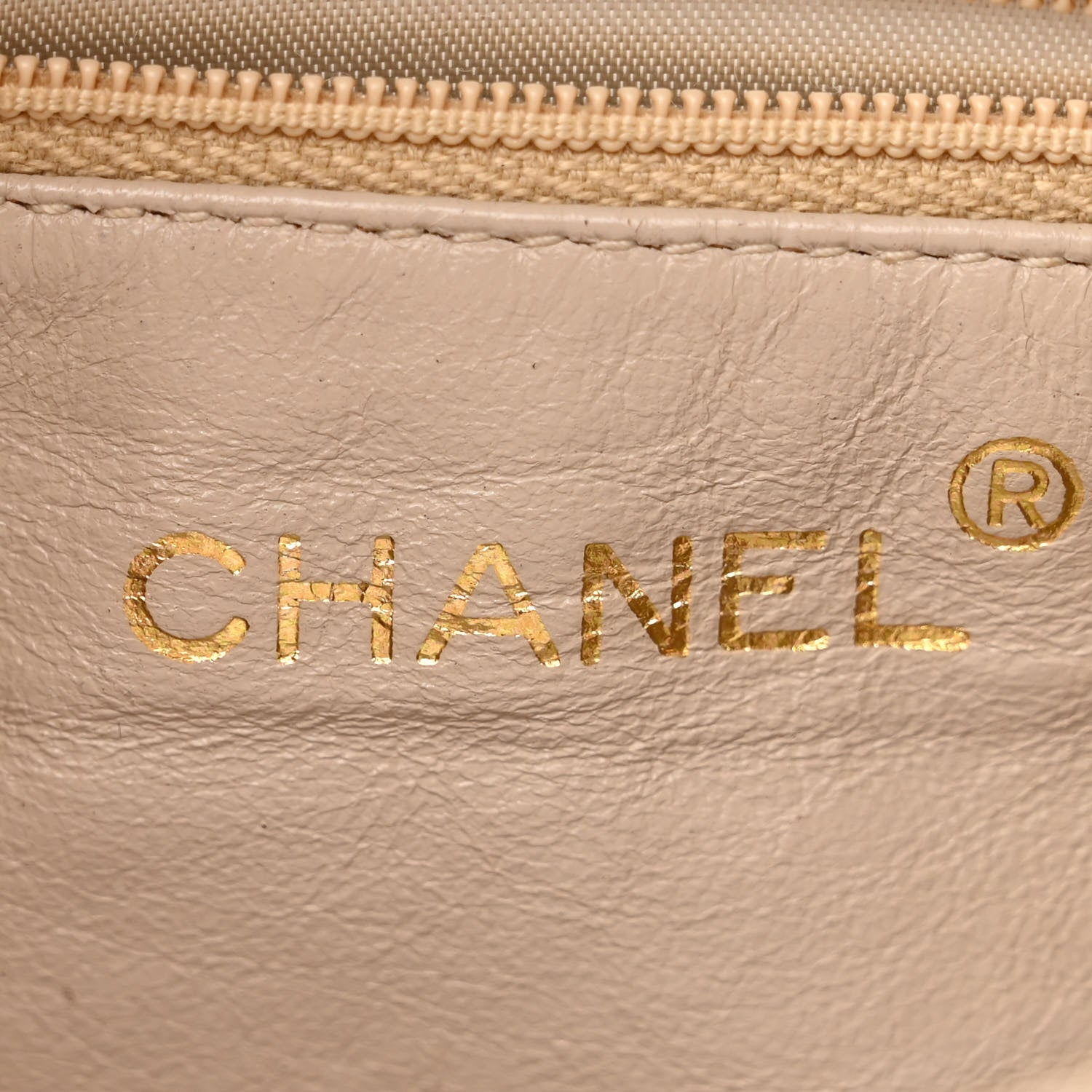 Chanel Metallic Lambskin Quilted Tassel Camera Case Gold 6 of 11