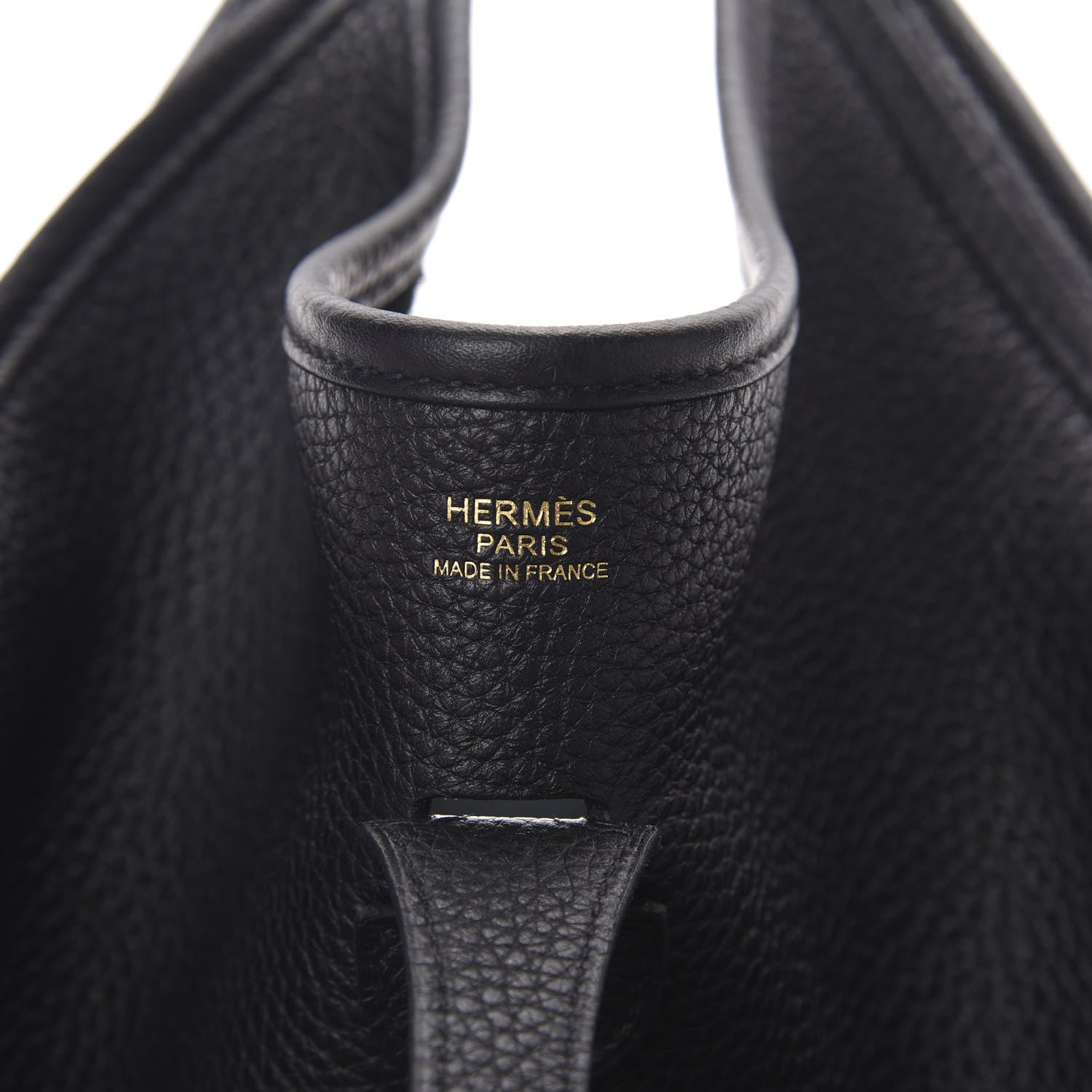 Hermes Taurillon Clemence Evelyne III PM Black 6 of 11