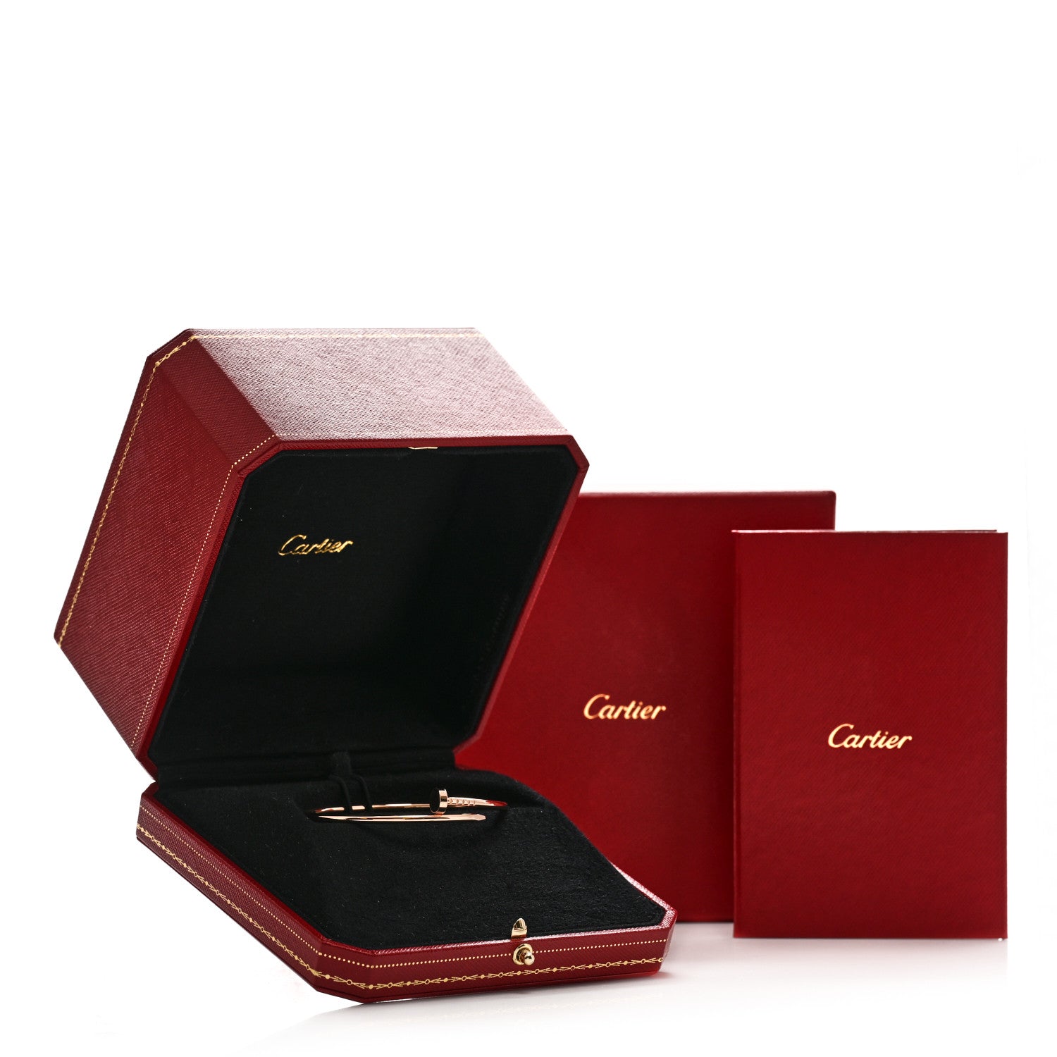 Cartier 18K Pink Gold Small Juste Un Clou Bracelet 17 4 of 4