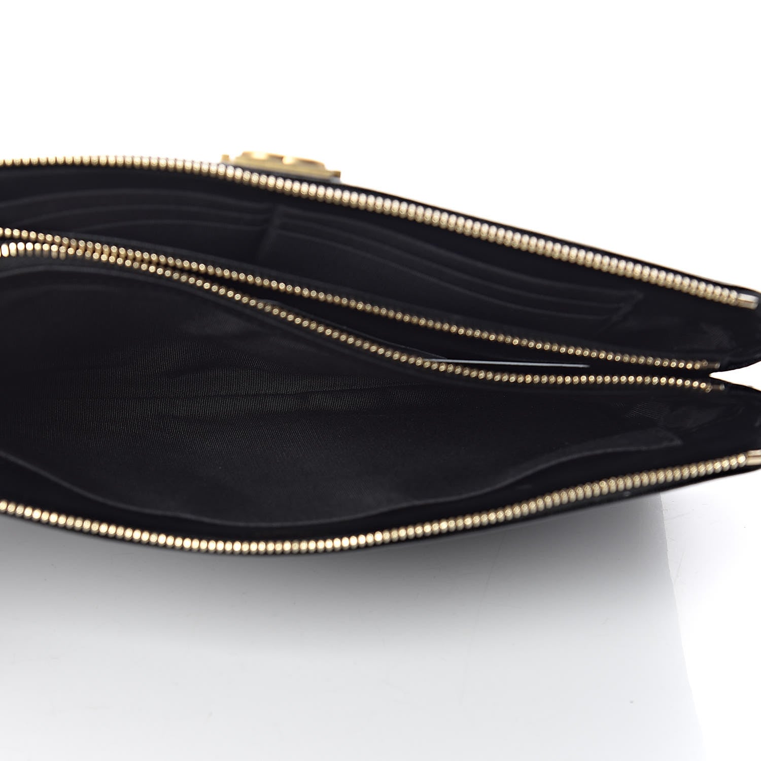Chanel Caviar Quilted Small Zipped Boy Pouch Black 6 of 11