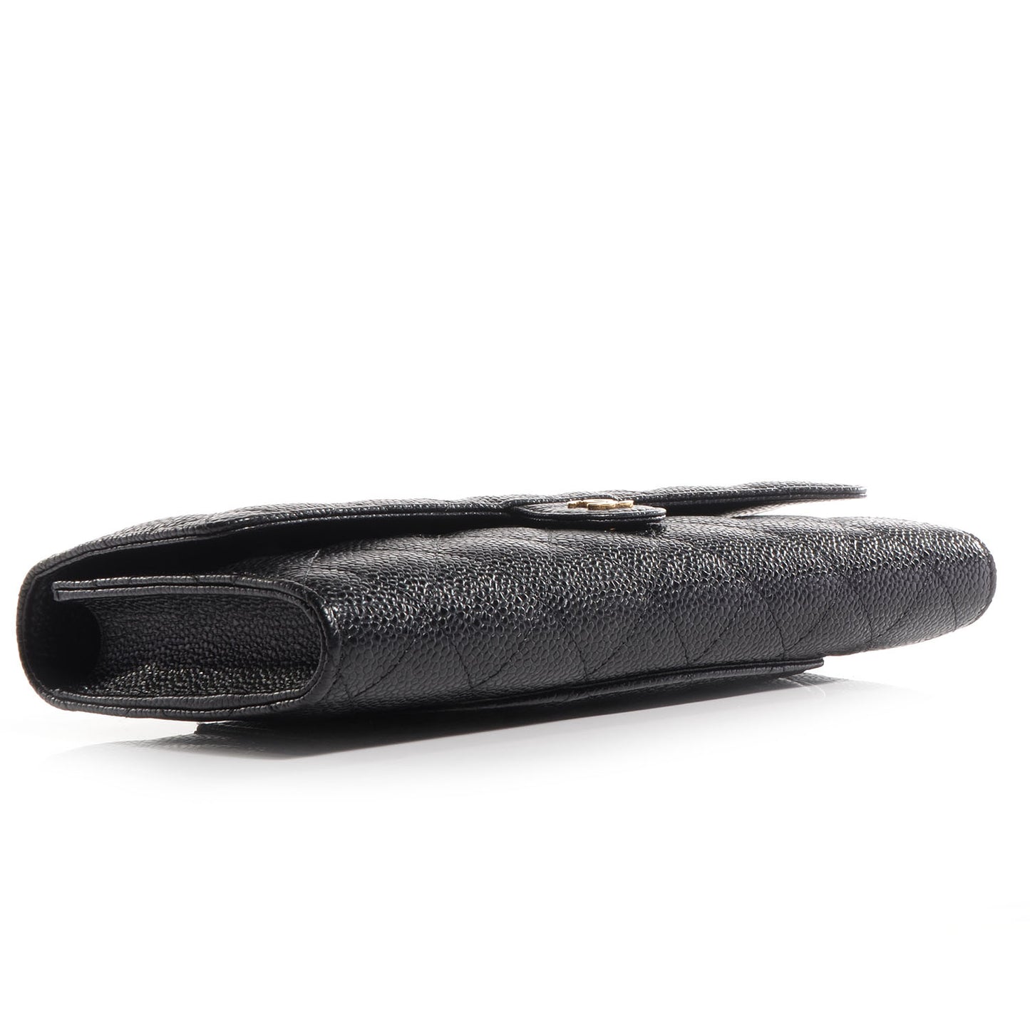 Caviar Travel Wallet Black