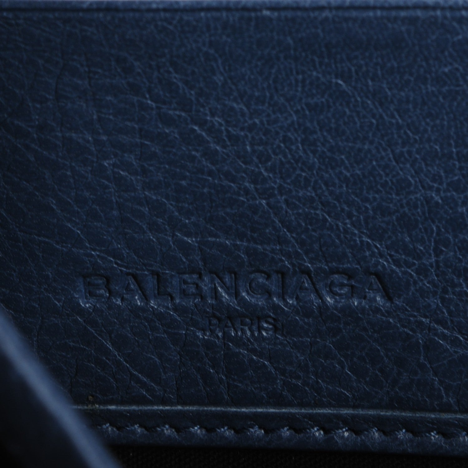 Balenciaga Agneau Classic Hardware Continental Zip Around Wallet Bleu Persan 6 of 8