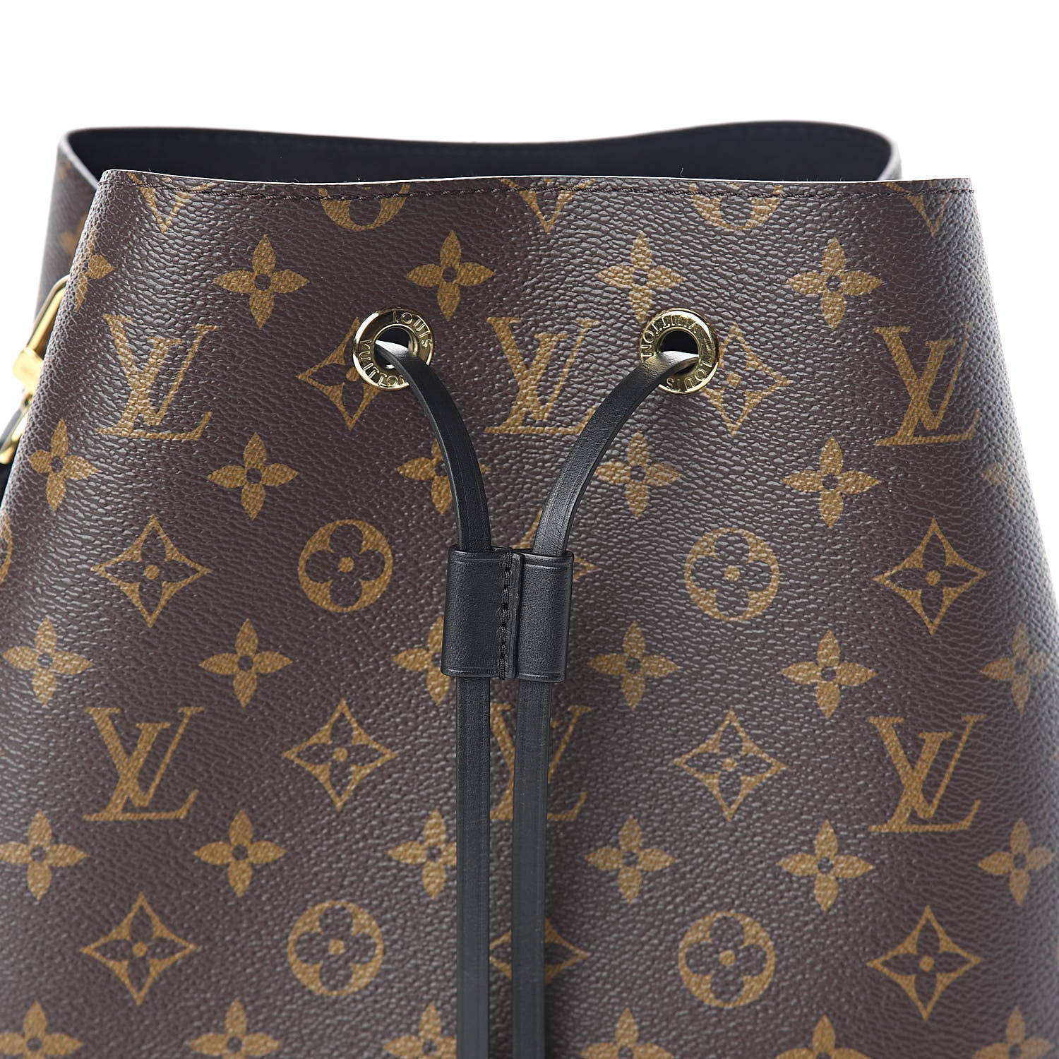 Louis Vuitton Monogram Neonoe MM Black 7 of 9