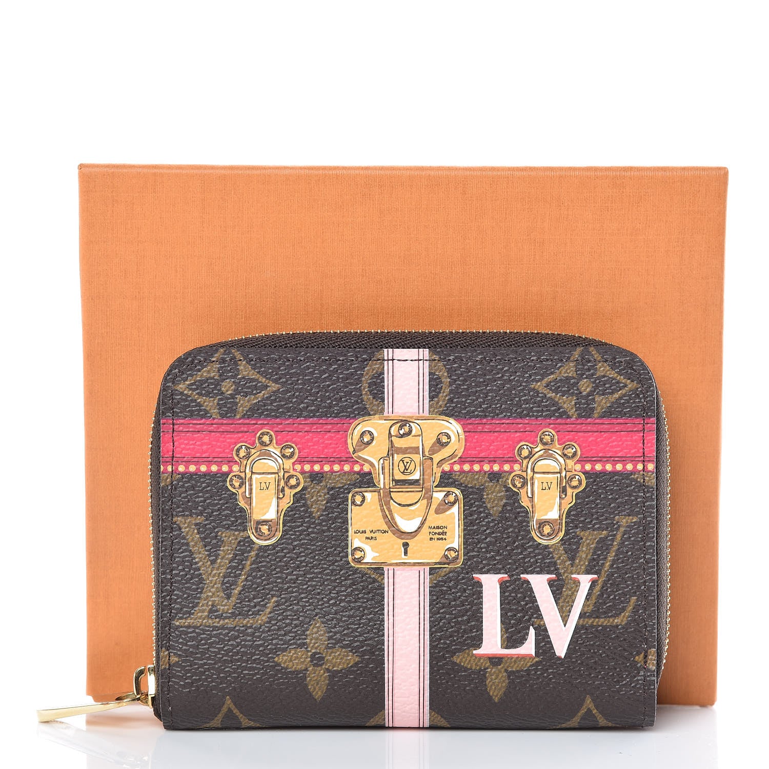 Louis Vuitton Monogram Summer Trunks Zippy Coin Purse 8 of 8