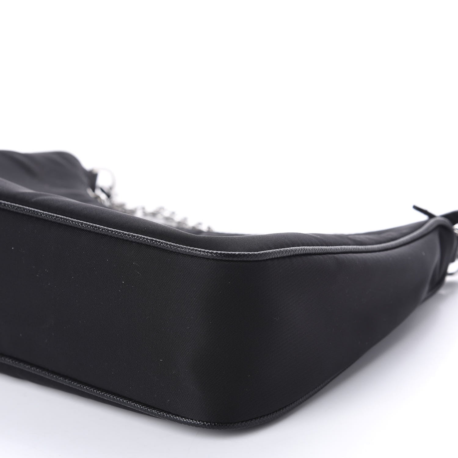 Prada Nylon Re-Edition 2005 Shoulder Bag Black 8 of 11