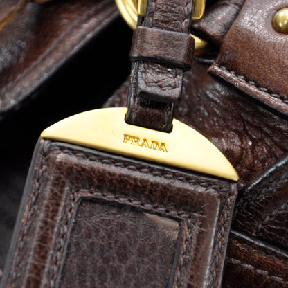 Prada Cervo Deerskin Large Shoulder Bag 9 of 13