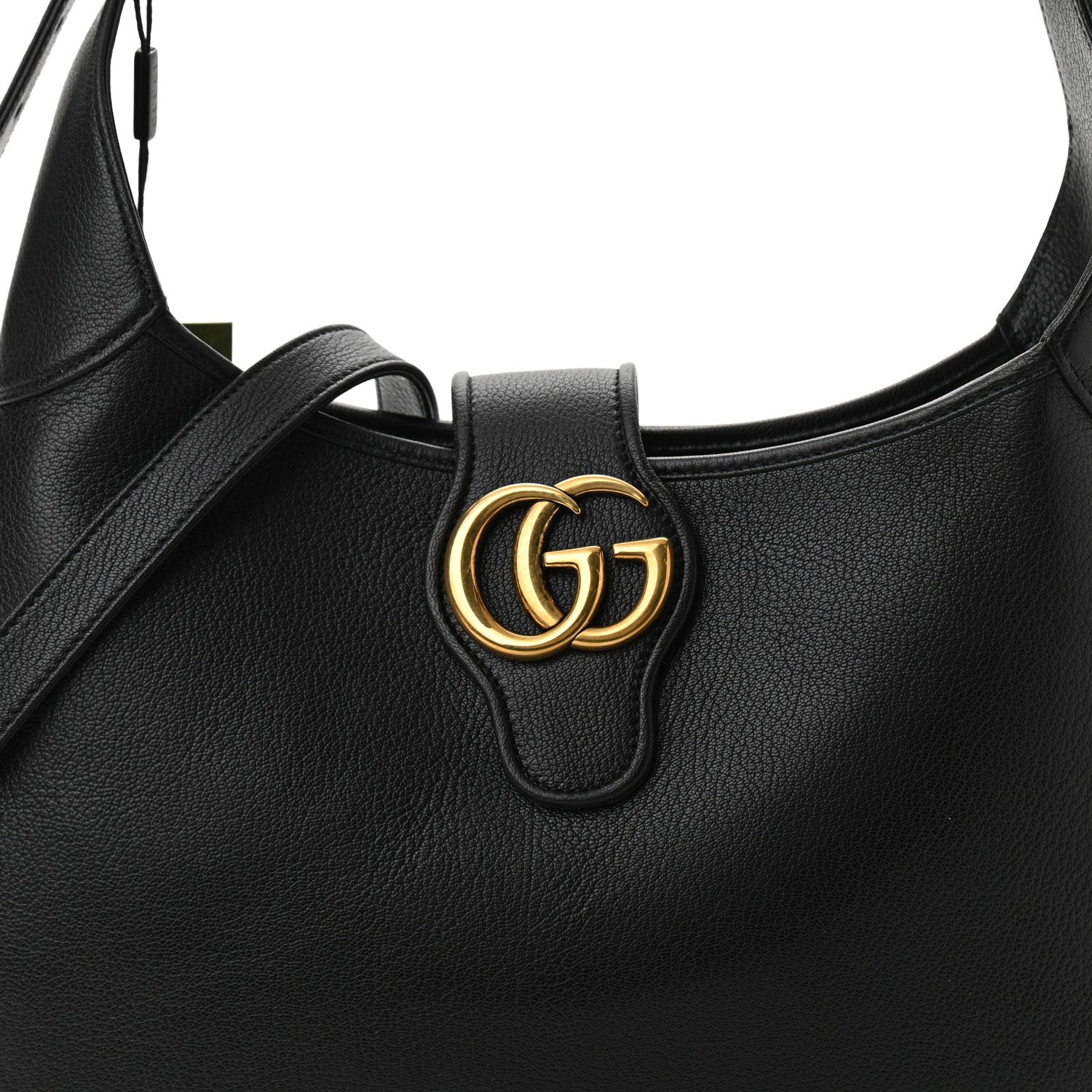 Gucci Goatskin Medium Aphrodite Shoulder Bag Black 8 of 10