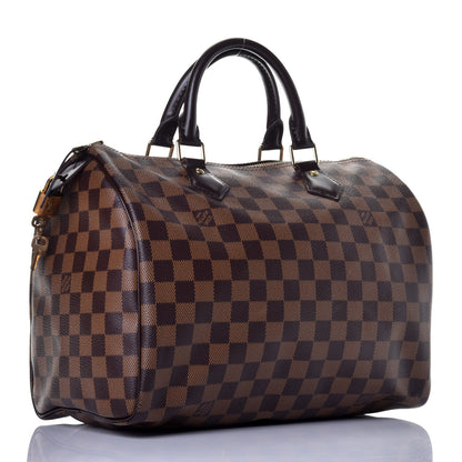 Louis Vuitton Damier Ebene Speedy 30 3 of 11