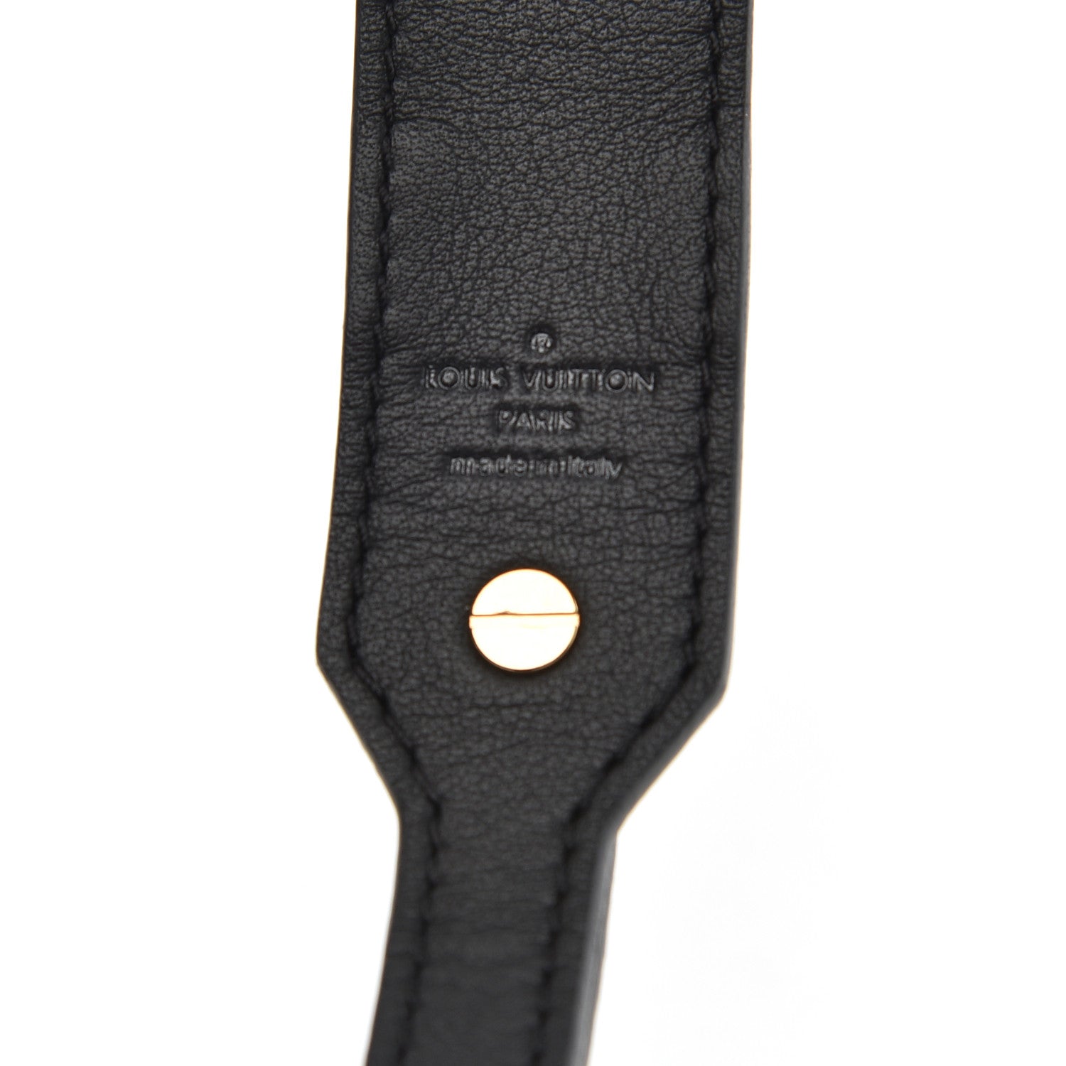 Louis Vuitton Monogram Bandouliere Shoulder Strap XL Black 3 of 6
