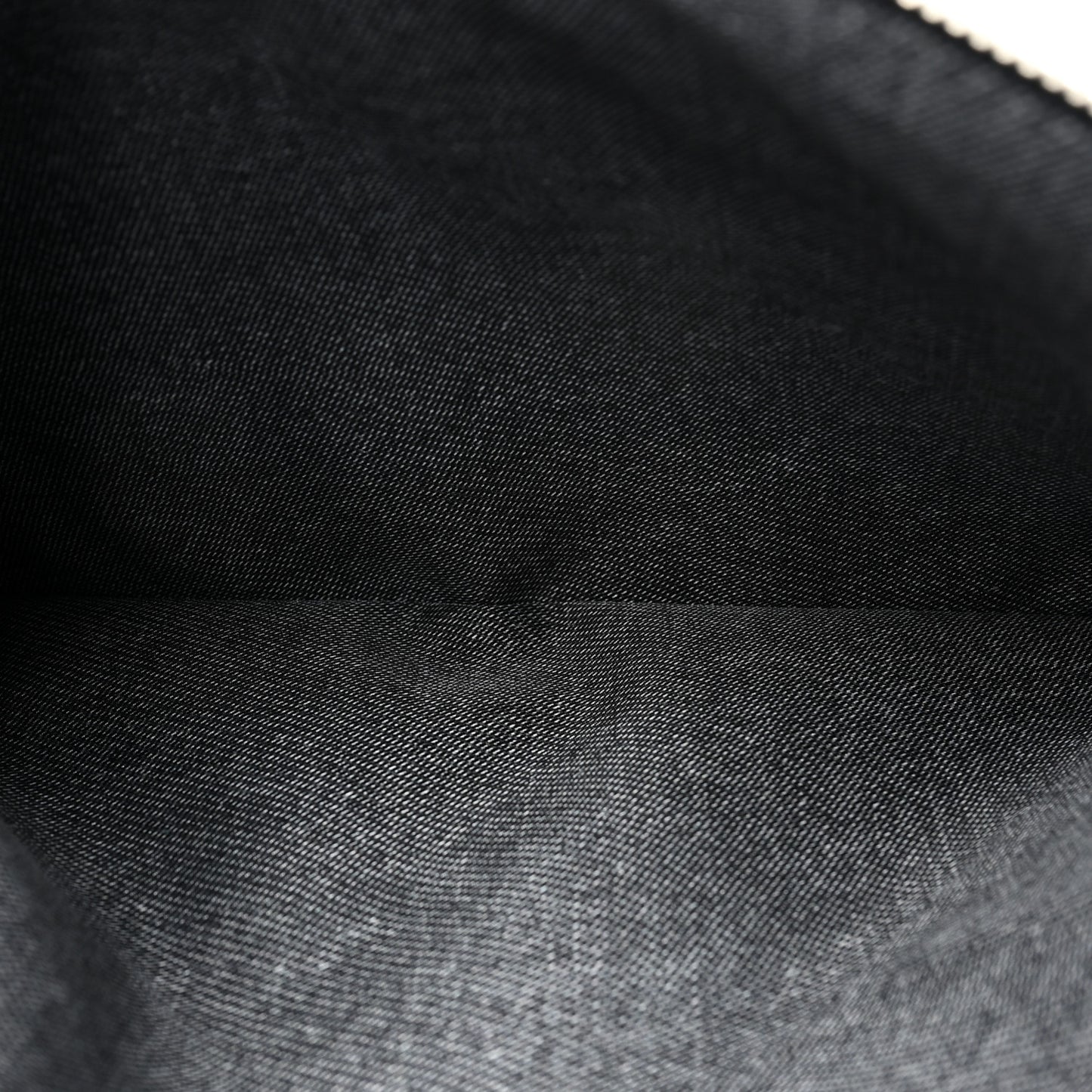 Lambskin Embossed Monogram Coussin MM Black Gray