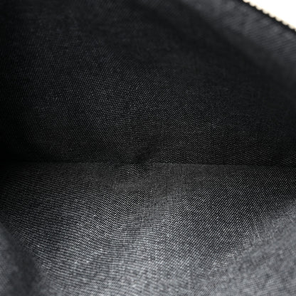 Louis Vuitton Lambskin Embossed Monogram Coussin MM Black Gray 5 of 10