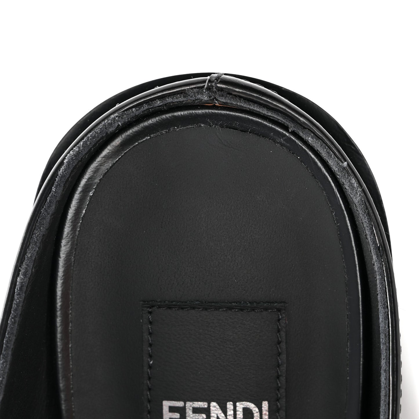 Vitello Abrasivato FF Cut Mules 39.5 Black