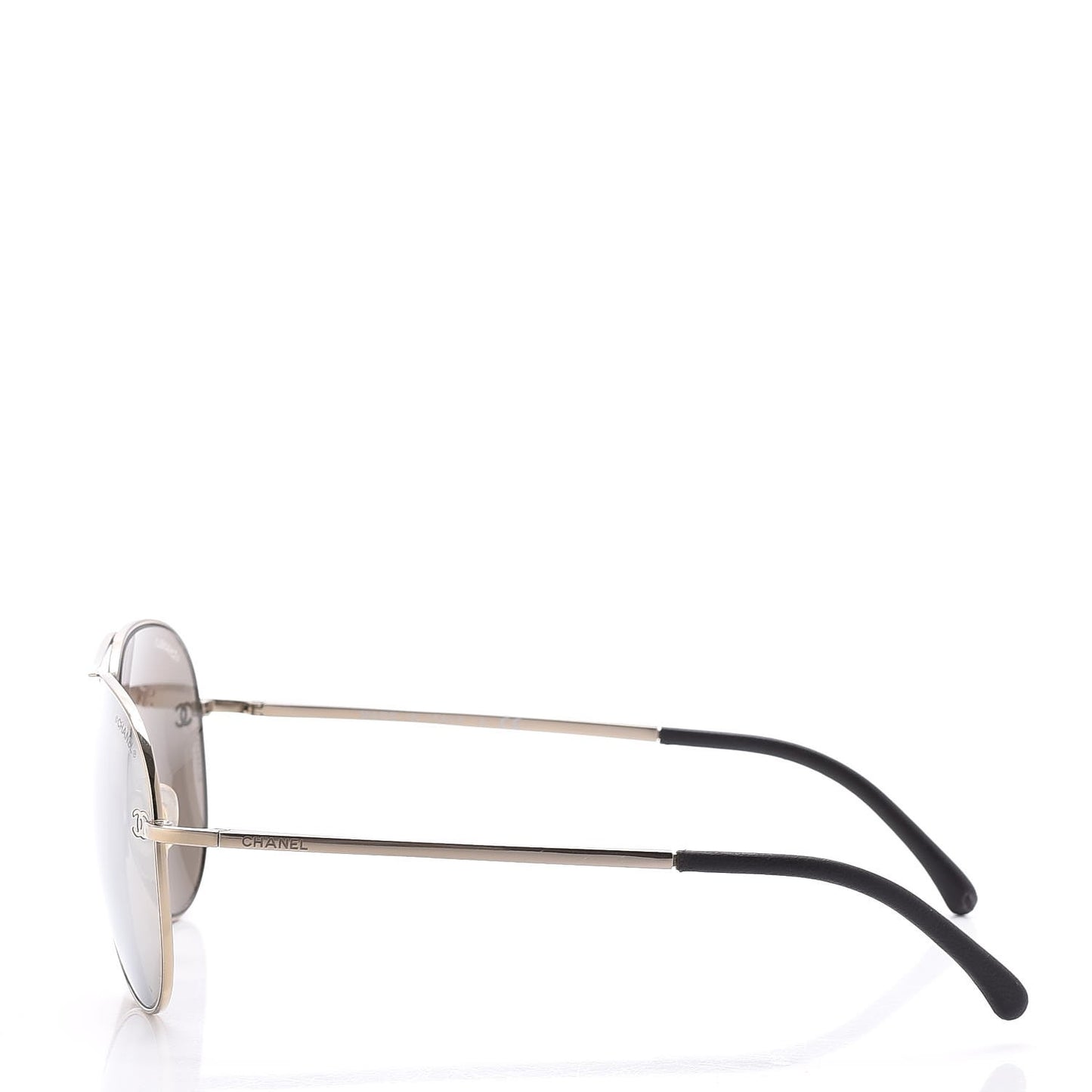 Polarized CC Aviator Sunglasses 4189-T-Q Pale Gold