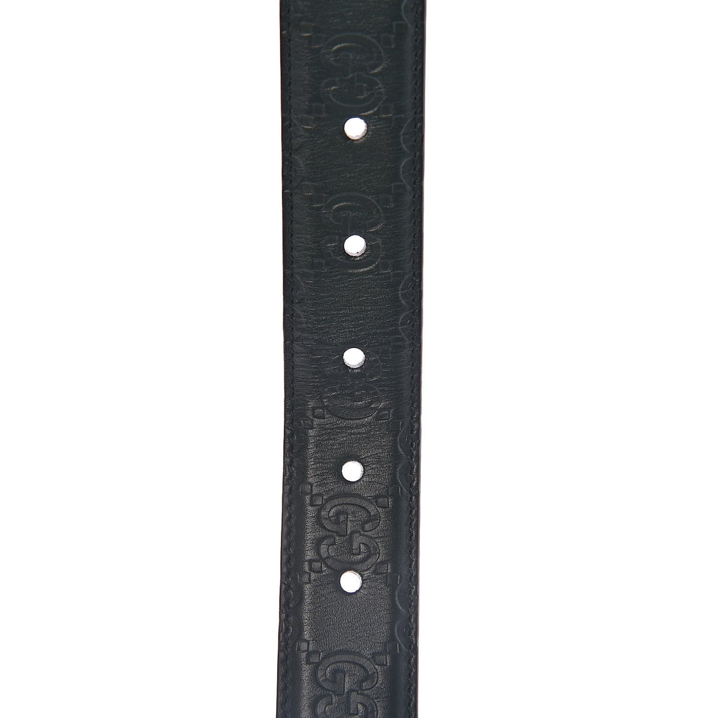 Guccissima Signature 30mm Belt 95 38 Verde