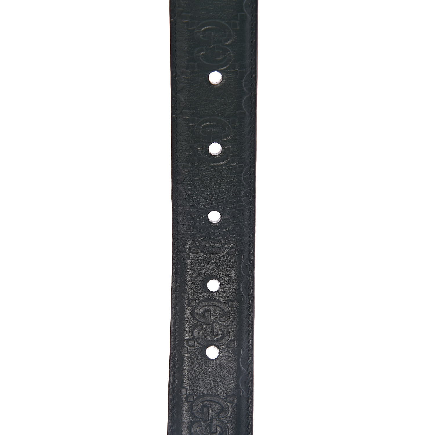 Gucci Guccissima Signature 30mm Belt 95 38 Verde 5 of 6