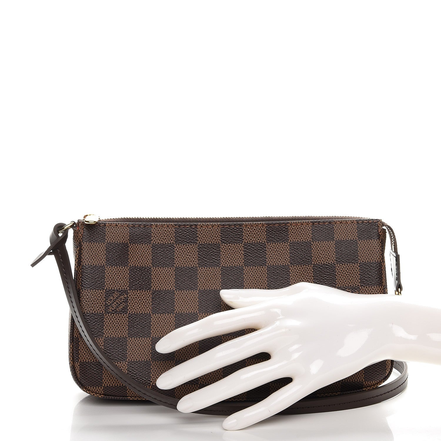Louis Vuitton Damier Ebene Pochette Accessories NM 2 of 7
