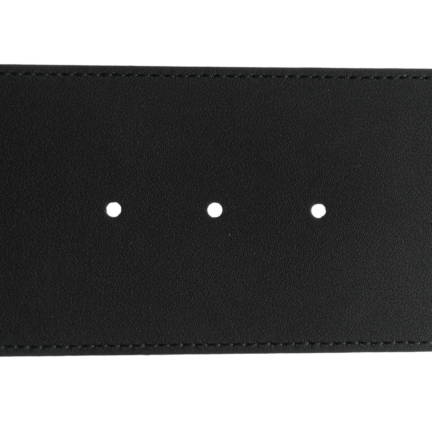 Moon Calfskin Pearl Double G 70mm Belt 85/34 Black Cream