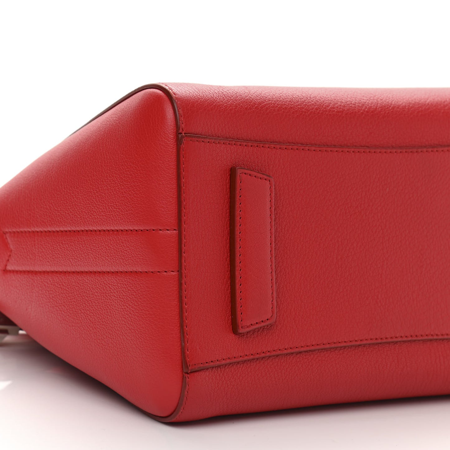 Sugar Goatskin Small Antigona Vermillon