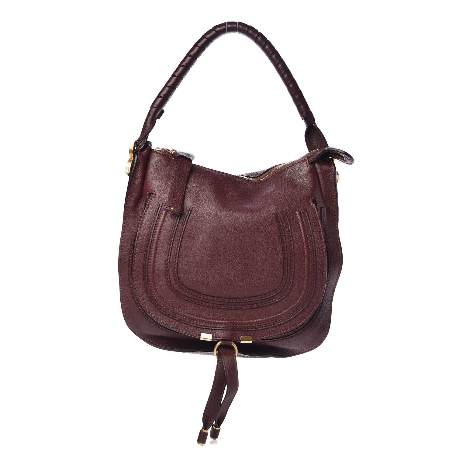 Chloe Calfskin Medium Marcie Hobo Dark Velvet 1 of 12