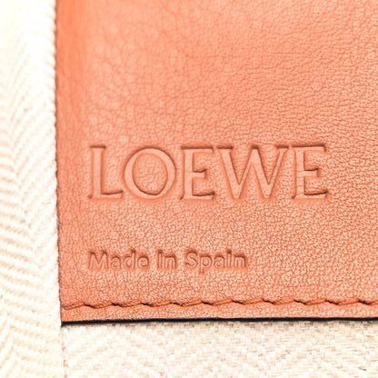Loewe Calfskin Denim Small Hammock Shoulder Bag Blue Tan 6 of 13