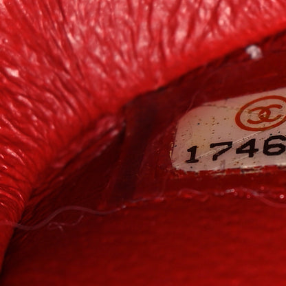 Chanel Lambskin Quilted Medium Double Flap Red 7 of 12