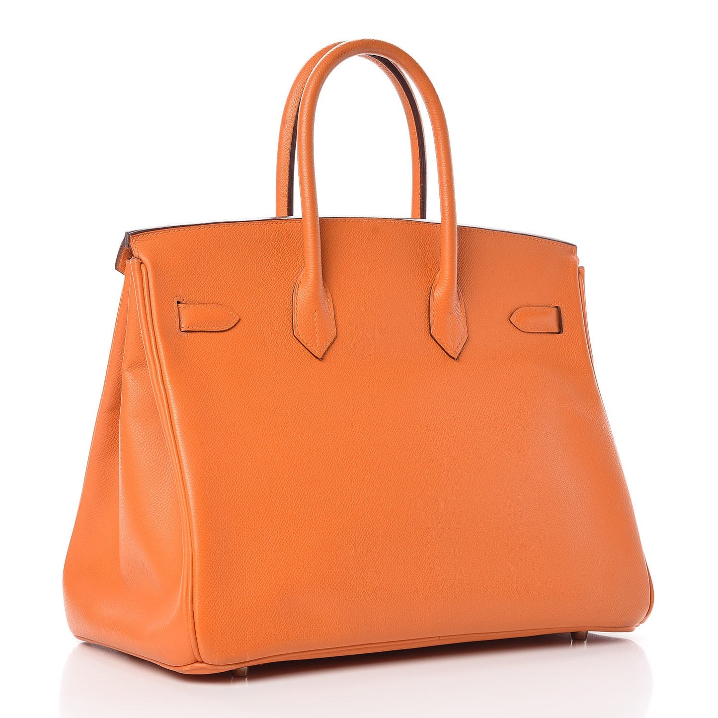 Epsom Birkin 35 Orange