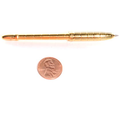 Louis Vuitton Agenda Ballpoint Pen Gold 2 of 4