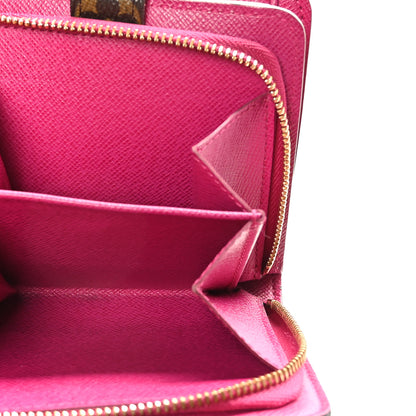 Louis Vuitton Monogram Perforated Compact Zipped Wallet Fuchsia 6 of 7