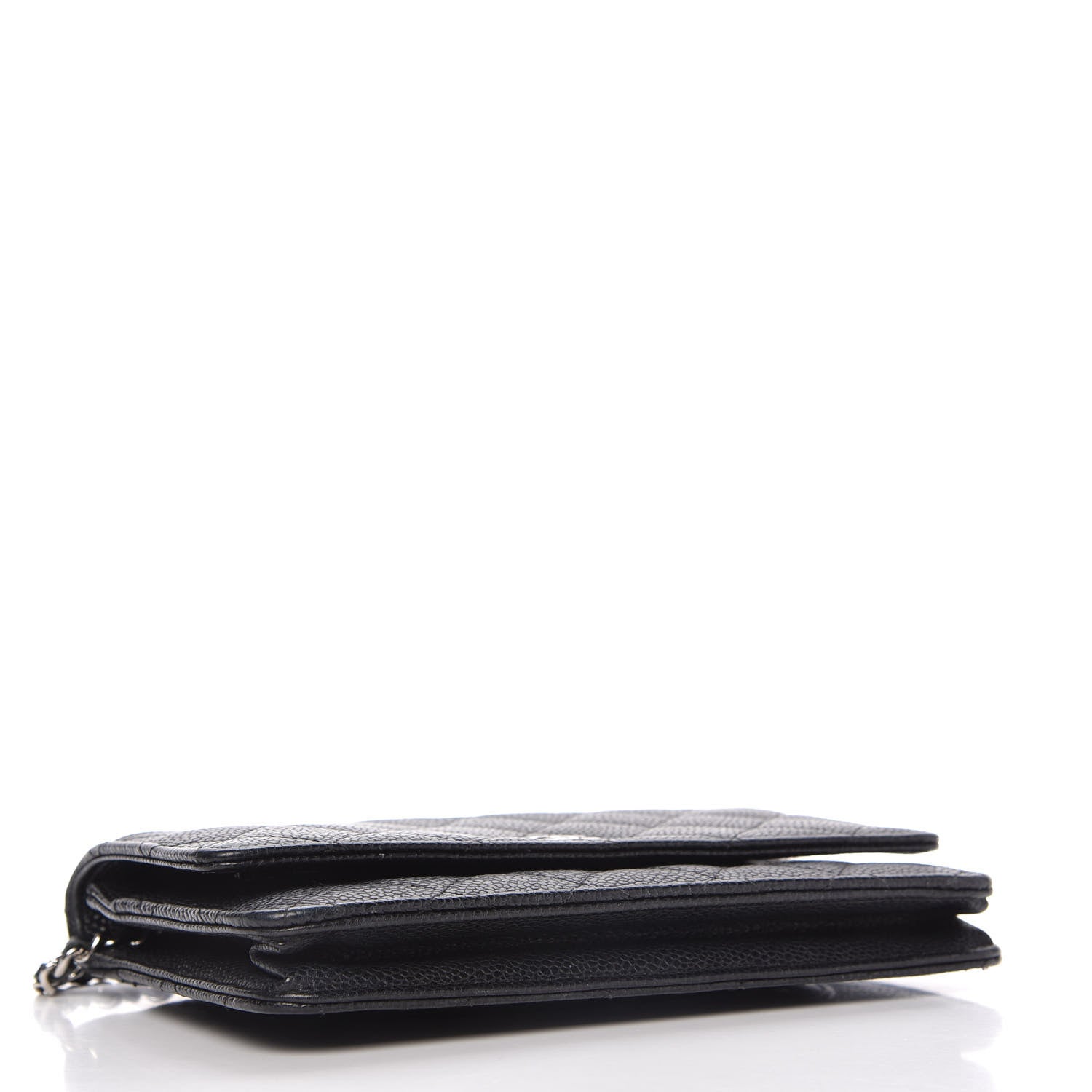 Chanel Caviar Quilted Wallet On Chain WOC Black 4 of 12