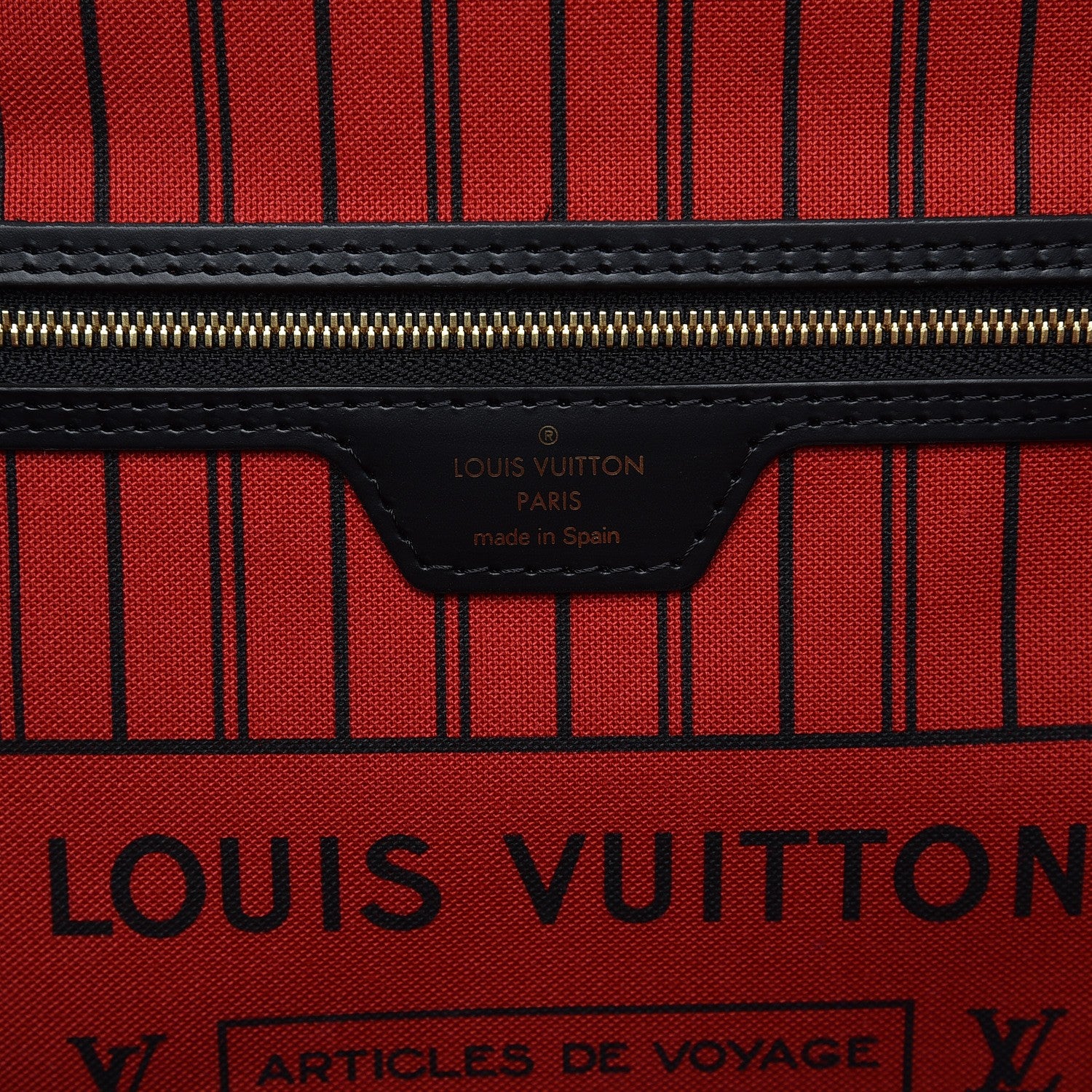 Louis Vuitton Monogram Kabuki Neverfull MM 7 of 11