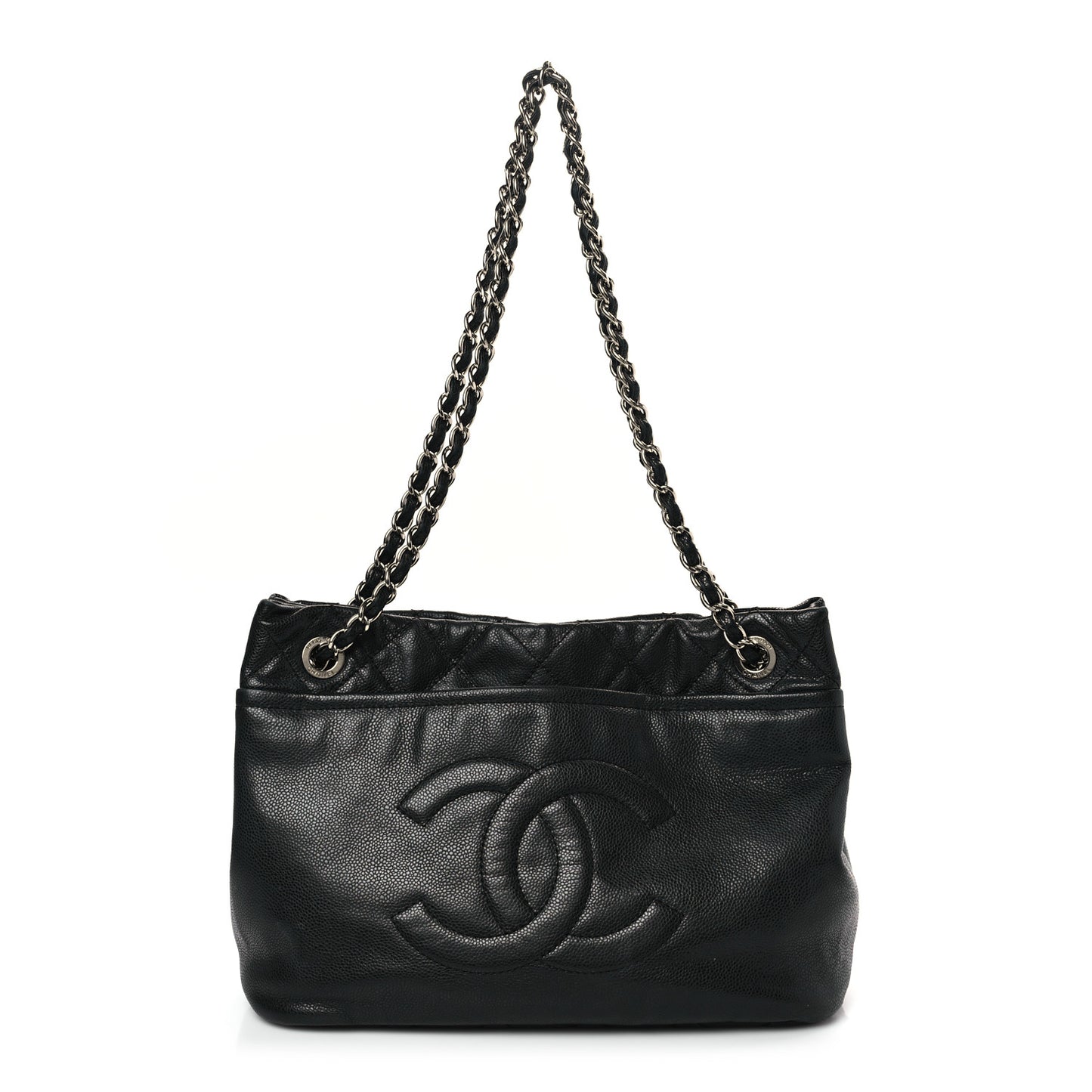 Caviar Timeless CC Soft Tote Black