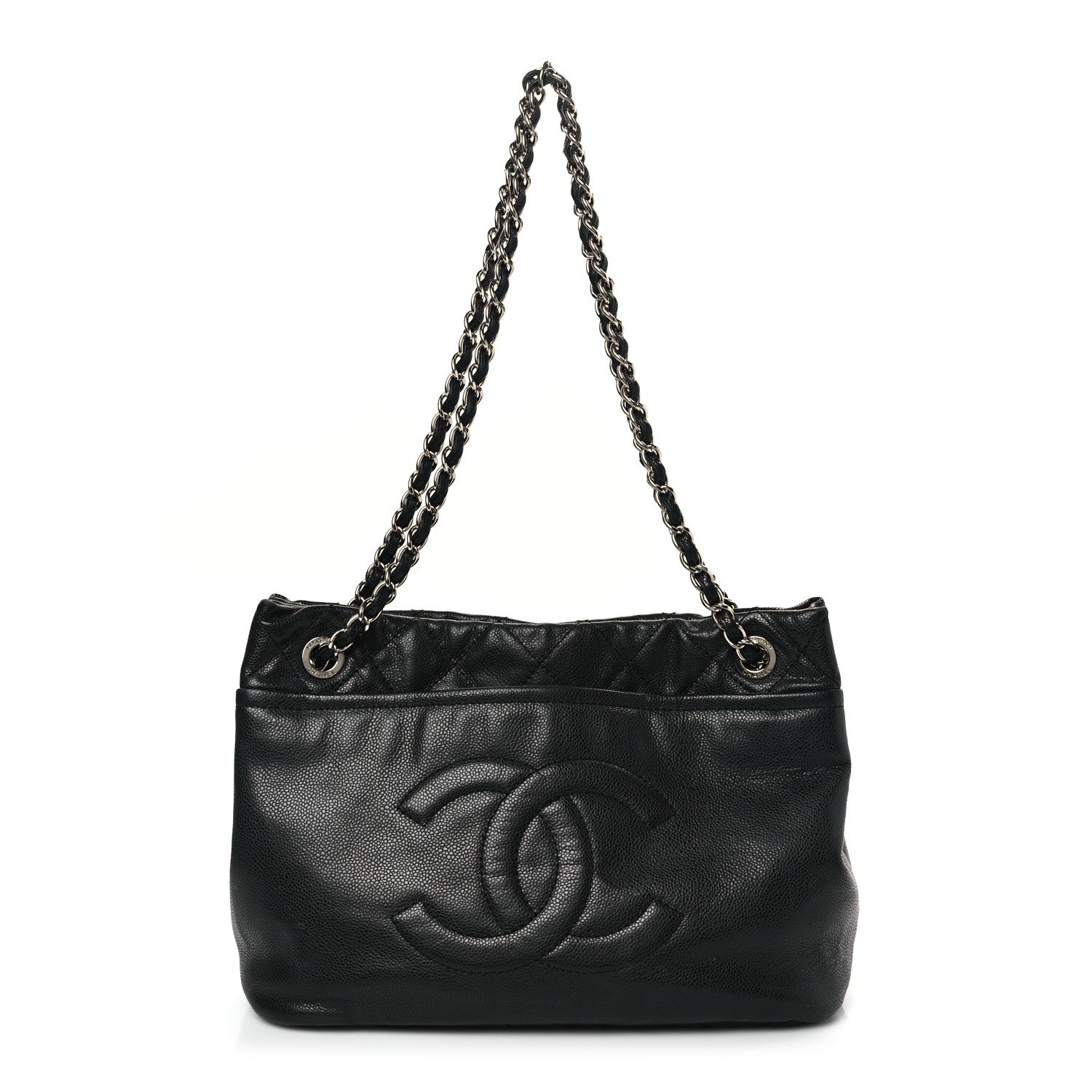 Chanel Caviar Timeless CC Soft Tote Black 1 of 9