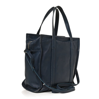 Balenciaga Agneau Small Bazar Shopper Tote Blue 3 of 15