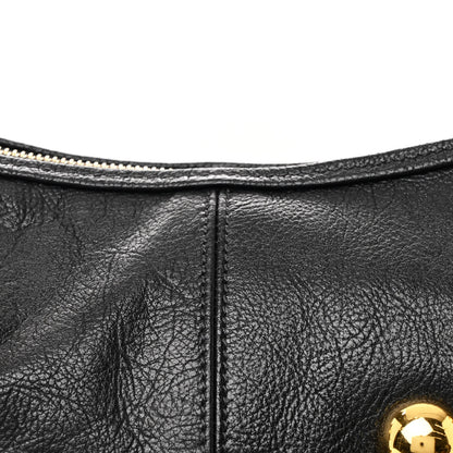 Chloe Calfskin Studded Small Bracelet Hobo Bag Black 8 of 10