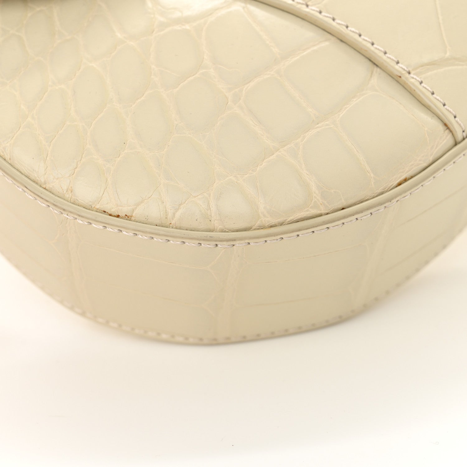 Christian Dior Crocodile Mens Saddle Bag 12 of 12