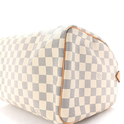 Louis Vuitton Damier Azur Speedy 30 10 of 10