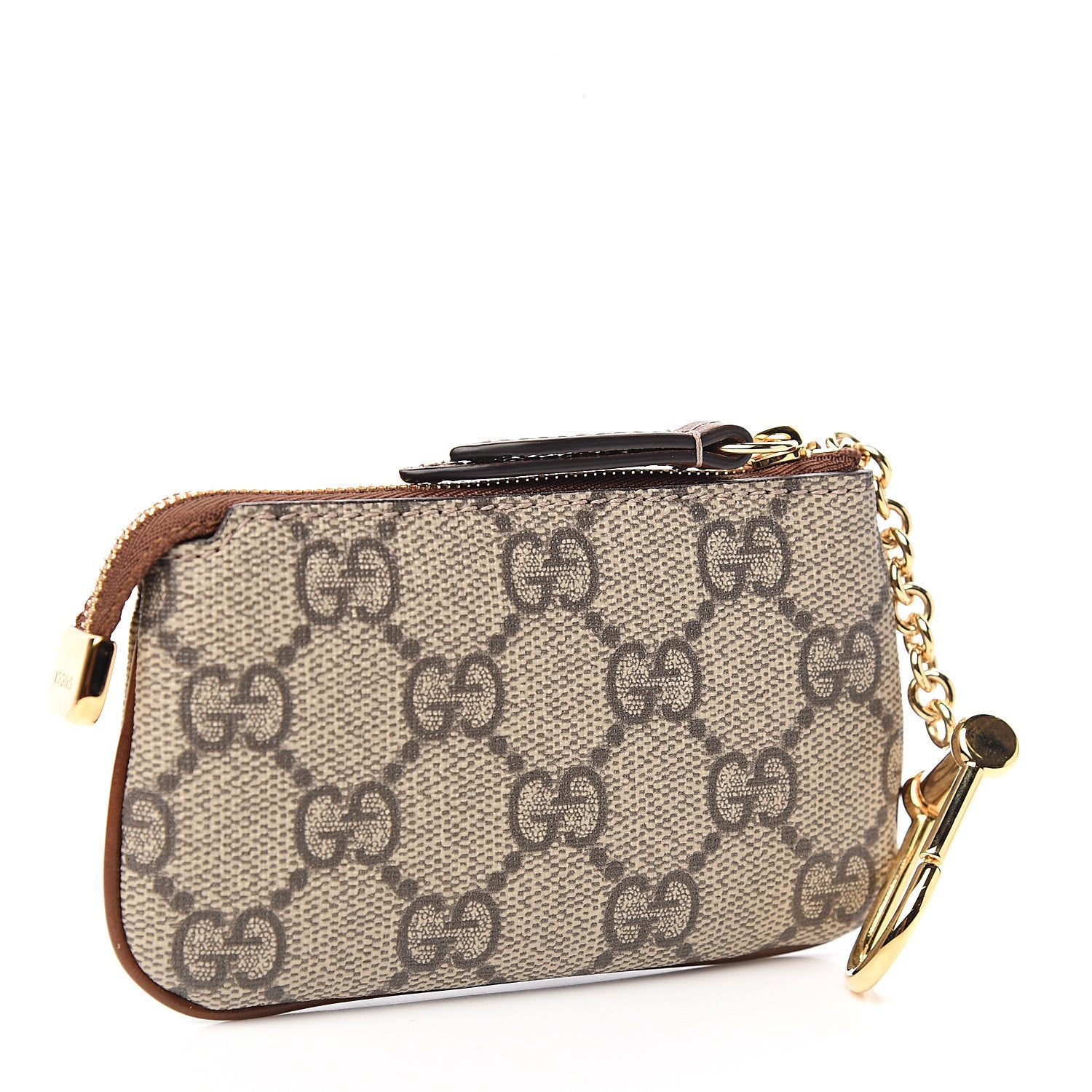 Gucci GG Supreme Monogram Key Case Brown 2 of 7