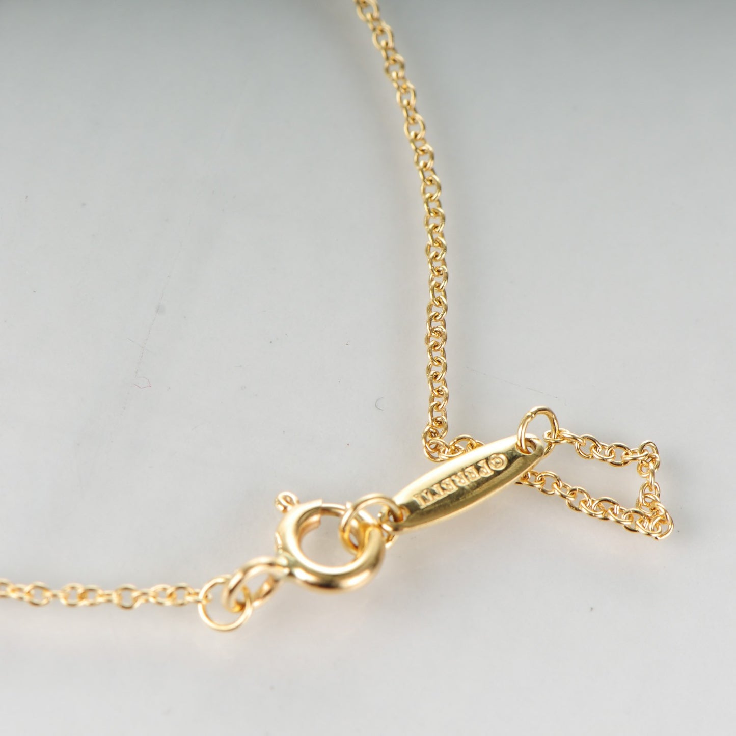 18K Yellow Gold Diamond .08ct Elsa Peretti Diamonds by the Yard Bracelet