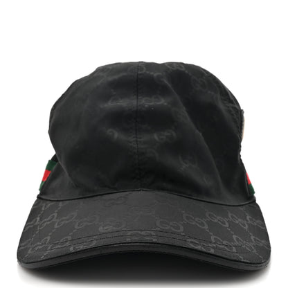 Gucci Monogram Web 500 by Gucci Baseball Hat XL Black 3 of 8