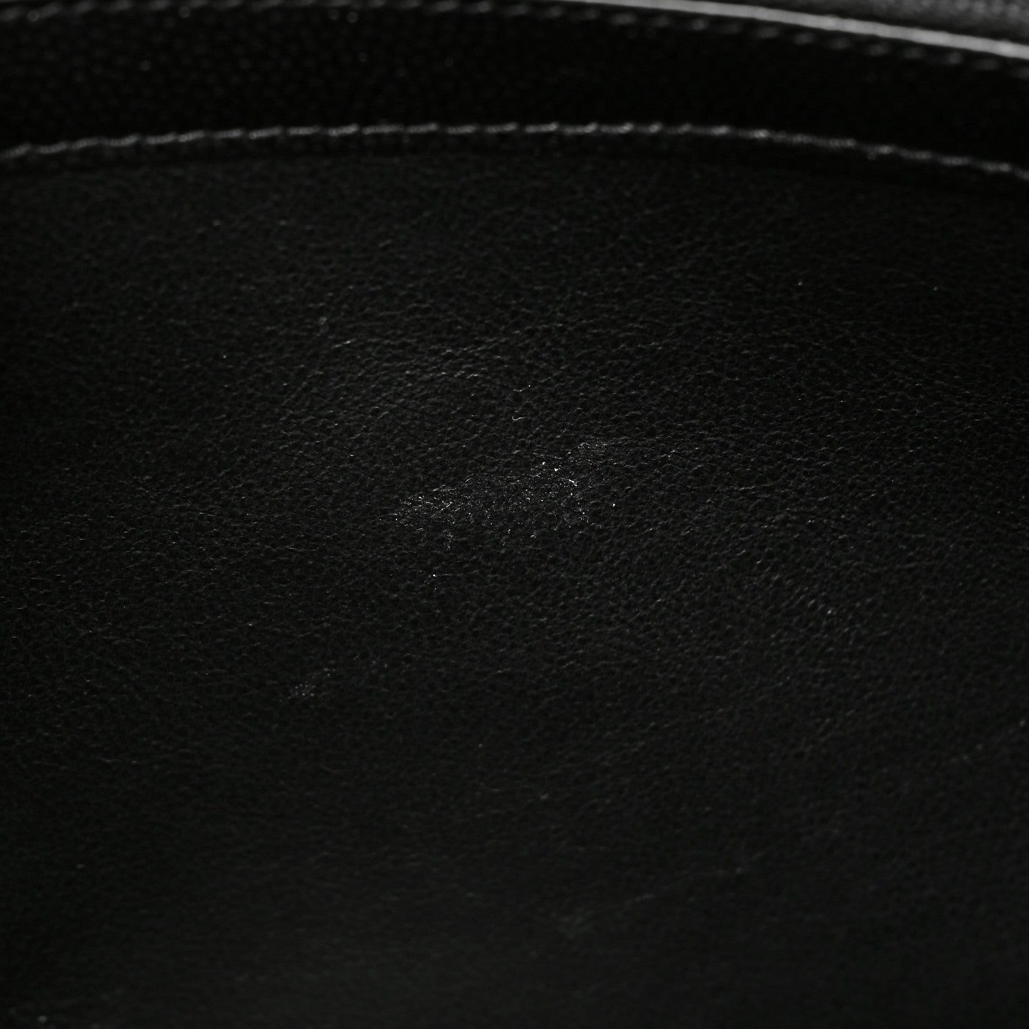 Saint Laurent Grain De Poudre Matelasse Chevron Monogram Chain Wallet Black 8 of 8
