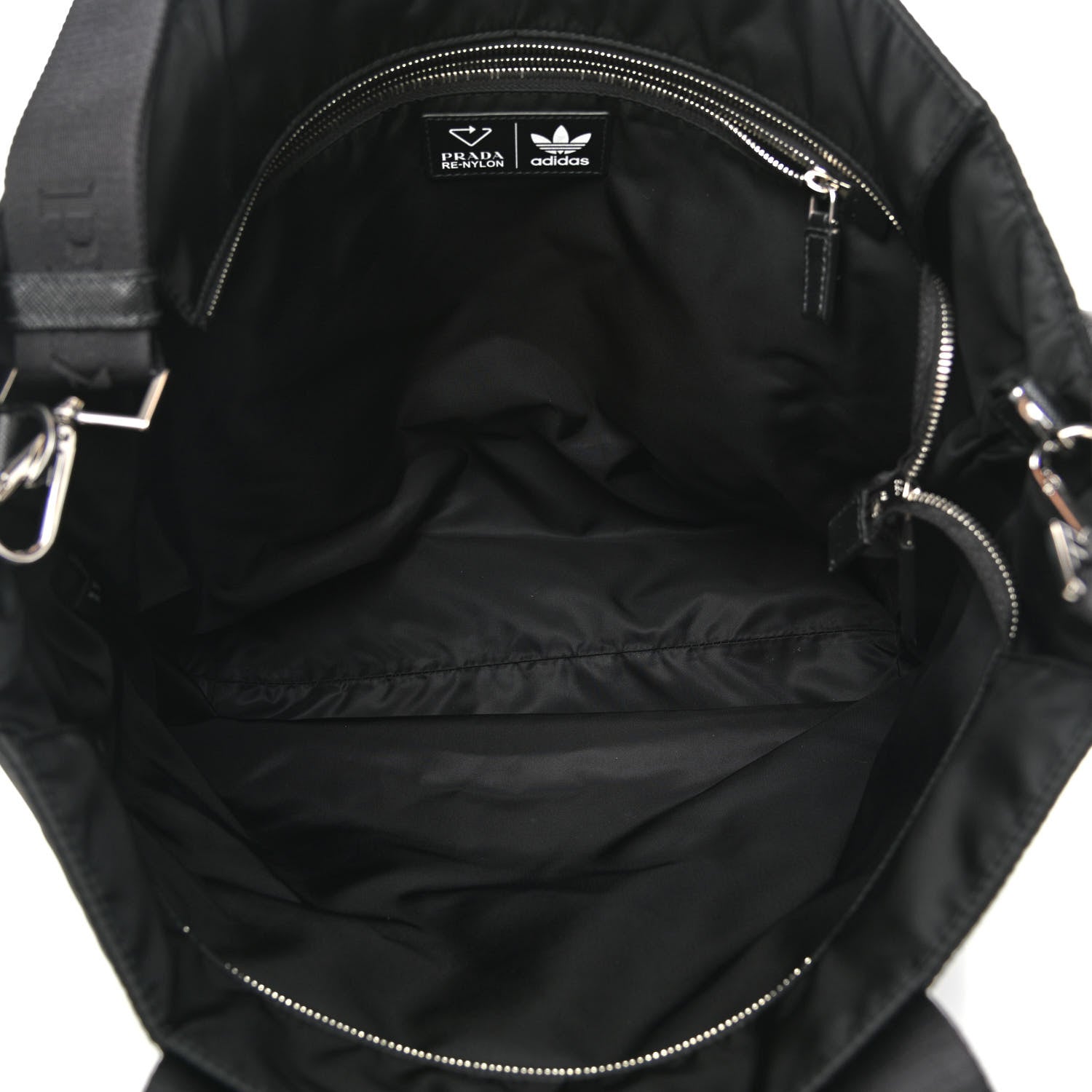Prada X ADIDAS Re-Nylon Shopping Tote Black 5 of 12