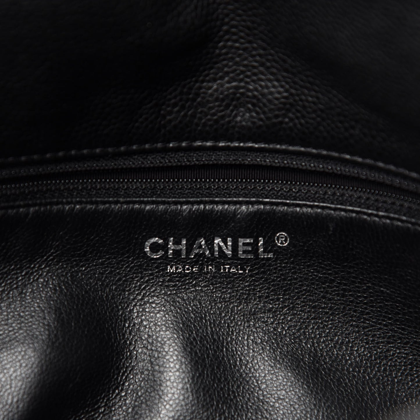 Caviar Timeless CC Accordion Flap Black